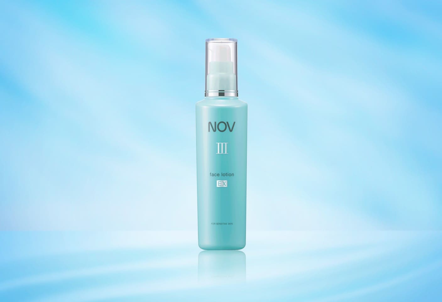 【9月9日】敏感肌のための低刺激性化粧品『ノブ』のIIIシリーズから、「白濁とろみタイプの化粧水」初のリニューアル発売