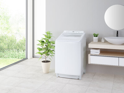 循環シャワー流量の大幅アップで洗浄力向上。「ロー&ビッグ投入口」で衣類の出し入れがしやすい全自動洗濯機発売