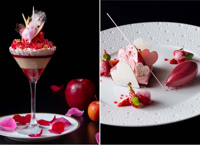 【11月1日は紅茶の日】フランス紅茶ブランド「ニナス マリー・アントワネット」との大人気コラボ(ハート) ジョエル・ロブション バラが香る紅茶の新作パフェ&デザート