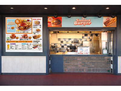 楽天モバイル 最強パーク宮城に3月31日オープン！！東北初出店『Smashed Burger TOKYO』