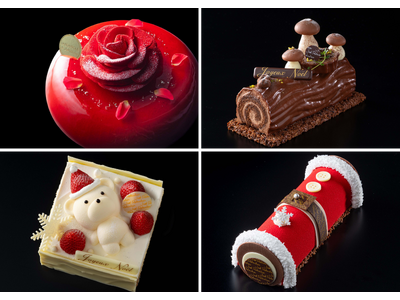ジョエル・ロブションが贈る2026年のクリスマスケーキ 新作を加えた全4種を販売　白くまやサンタクロース、バラを表現した華やかなケーキが登場！