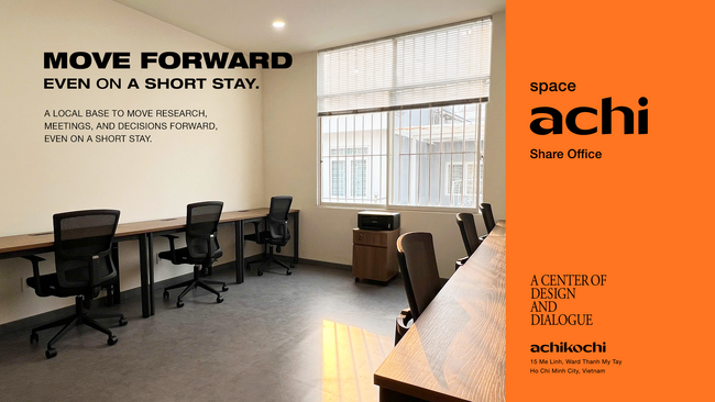 ベトナム進出をサポート。ホーチミンにコワーキングスペース「achi」が3月4日にオープン