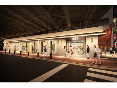 開業45周年を迎えるエスト　正面エントランスを20年ぶりにリニューアル