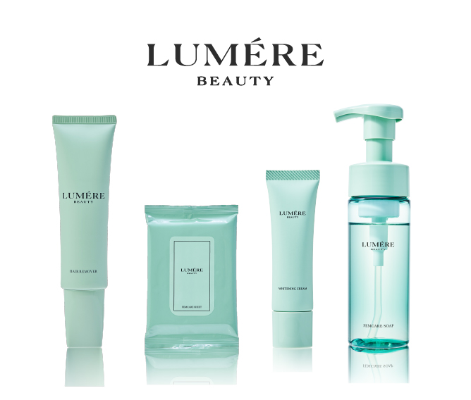 DINETTE株式会社から、女性のデリケートな悩みに寄り添うフェムケアブランドLUMERE BEAUTY（ルメールビューティー）を本格ローンチ