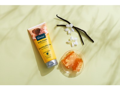 大人気の香りがボディクリームで登場！心を癒してくれる、うっとり甘い香り　クナイプ ボディクリーム バニラ＆ハニーの香り～Everything will be fine きっとうまくいくよ～