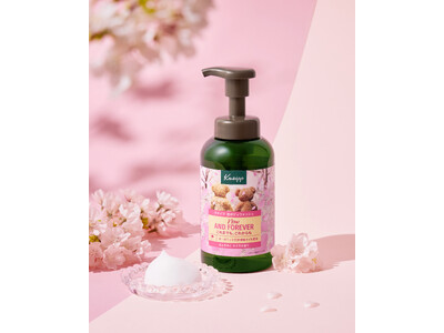 春の訪れをバスルームで先取り！サクラの香りに包まれる、春限定のボディウォッシュ『クナイプ 泡ボディウォッシュ サクラの香り』2025年12月10日（水）より数量限定発売