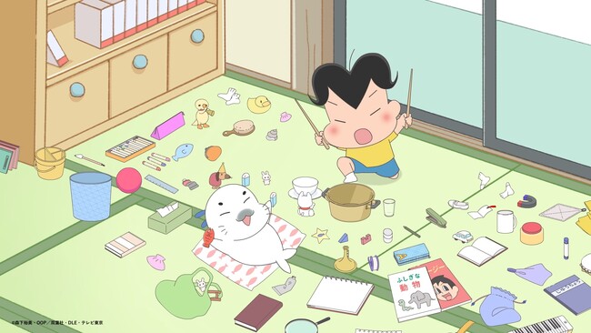 DLEがアニメーション制作を担当するTVアニメ『小3アシベ QQゴマちゃん