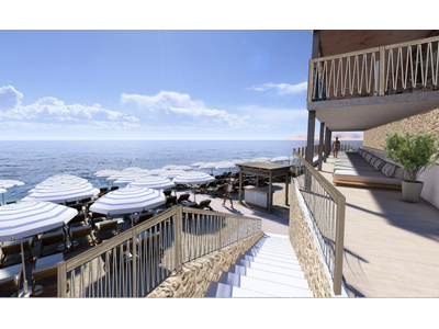 【ロイヤル・カリビアン】サントリーニ島にロイヤルビーチクラブを開業、新しい島内観光ツアーで”究極のサントリーニの1日”を提供