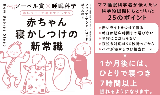 寝かしつけ 夜泣きで 睡眠不足になっているママ パパへ 科学的根拠にもとづい 株式会社 東洋館出版社 プレスリリース