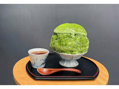 日本茶カフェ「八屋」より、今シーズンを締めくくる限定かき氷が登場 第5弾は、抹茶の旨味を存分に味わい尽く...