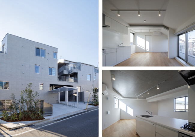 不動産投資支援事業を展開するフェイスネットワーク 街とのつながりを生む「余白」を配置した賃貸マンション『GranDuo(グランデュオ)梅ヶ丘』が完成!