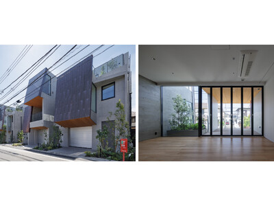 世田谷の地に、全長90メートルの緑豊かな街並みを創出する『THE GRANDUO HANEGI（V棟/Y棟/S棟）』 が完成 ～ 素材の経年変化と緑の成長が、時間とともに街並みを成熟させる ～