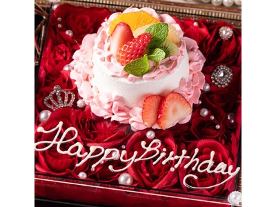 【新宿ランブータン|記念日リニューアル】薔薇に彩られたケーキをプレゼント!新宿に誕生した新しい記念日空間...