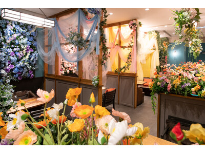 【新宿ランブータン|リニューアル☆第一弾】新宿のアジアンリゾート空間に、色鮮やかなフラワーエリアが登場!