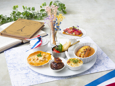 【梅田/絶景】地上120mのパノラマビュー ２名専用レストラン『canaris』が贅沢食材を“少しずつ”味わうご褒美ビストロランチ「エレガンス・パリ ～至福の7種メイン～」を8月6日より販売