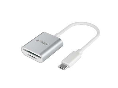 AUKEY USB-C microSD & SD カードリーダーCB-UD4が新発売！2つのスロットを同時に使える