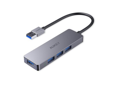 AUKEY超スリムなアルミ合金4ポート USB3.0ハブCB-H36が新発売！