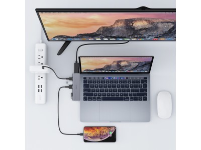 MacBook Proユーザーにおすすめ最強な7-in-1USB-Cマルチハブ「AUKEY CB-C76」が新発売！USB周りがこれ1台ですっきりした