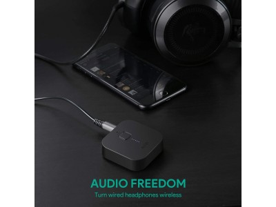 スピーカーを有線から無線に変身させるBluetoothレシーバー「AUKEY BR-C1」が20%オフ、13時間も連続使用可能♪