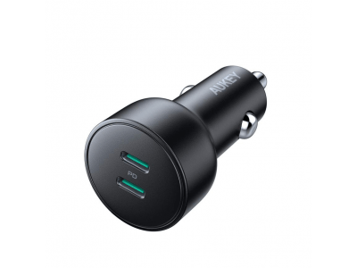 フルスピード充電と安全性を両立した次世代車載充電器「AUKEY CC-Y10」が30%オフ、2ポートともUSB PD3.0対応!