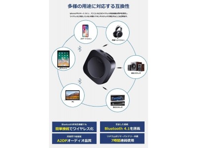 超ミニサイズ感、クリップ付きのBluetoothレシーバー「AUKEY BR-C13」が52％オフ、簡単に手持ちの有線イヤホンやスピーカーをワイヤレス化♪