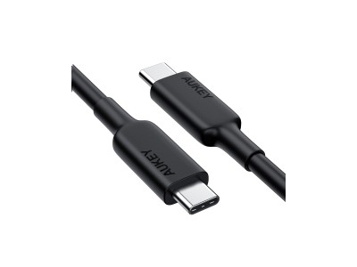 AUKEY USB Power Delivery対応のUSB C to CケーブルCB-CD22が新発売！最大60Wまで出力することが可能♪