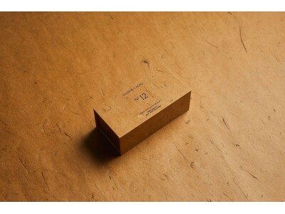 【テロワール】を楽しむ月替りの「生ガトーショコラ」。No.12は名尾手すき和紙の美しい箱と共に。12月1日より限定登場。