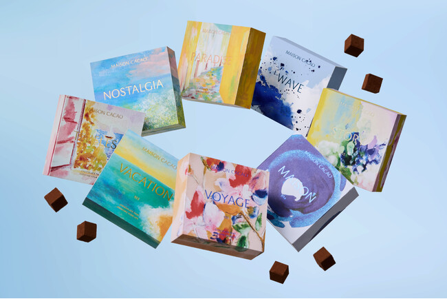 メゾンカカオ 2026年新コレクション【BON VOYAGE】は、世界を旅して生まれた味わいを、一箱ずつに。新たな旅へ誘うバレンタイン。過去最多の30種以上を発表。1月16日より販売開始。