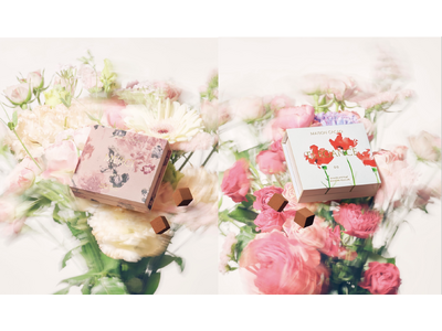 「母の日に、美味しい花束を」国産薔薇の生チョコレートをはじめ、3種の限定品がメゾンカカオより登場