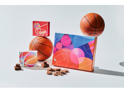 メゾンカカオ、秋の新作コレクション「ART OF PLAY」を9月1日より発売。人生に、もっと遊びを。夢中になる楽しさを、バスケットボールとチョコレートで表現。