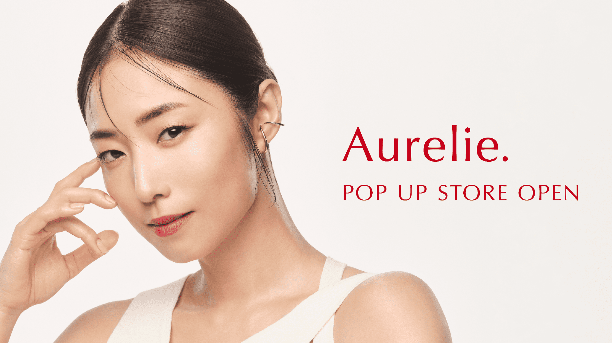 MEGUMIがフルプロデュースするトータルエイジングケアブランド『Aurelie.（オレリー）』が初のPOP UP STOREを東京・大阪で開催決定！