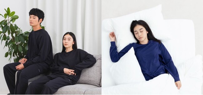 デジタル社会で疲れた身体に「着るだけ」!毎日の休息タイムをワンランクアップ、血行促進作用による疲労回復ができるリカバリーウェアを新発売