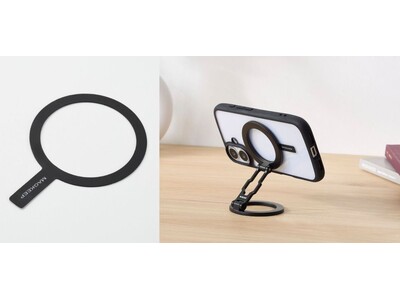 ケースに貼るだけ！いつものケースがMagSafe対応に早変わりするMagSafeリングステッカーを新発売