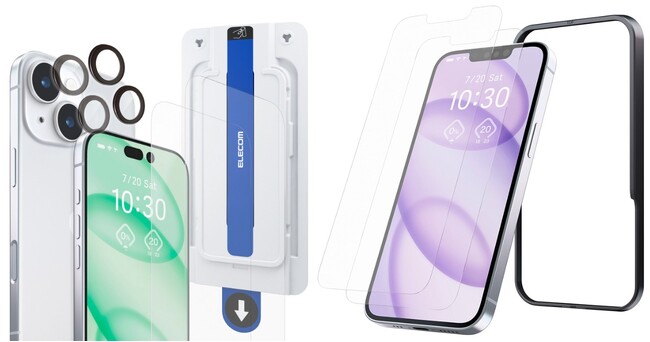 �����\��t���Ŏ��s���Ȃ��I�N�ł��A�ȒP�Ƀt�B�������\���c�[����t������iPhone�p�̃K���X�t�B����2�V���[�Y��V����