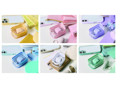 推し色でかわいくまとめて持ち歩く。外出先でのスマホ充電にぴったりのUSB AC充電器＆ケーブルのセットを新発売