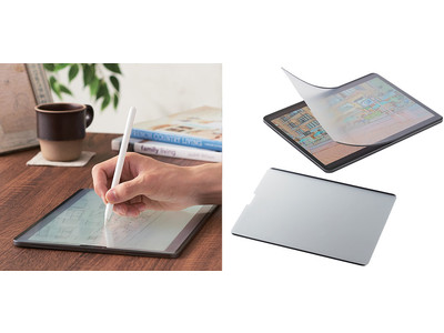 iPadでもストレスフリーにサラサラ描ける！紙のような描き心地を実現した着脱式ペーパーライクフィルムよりiPad mini 第6世代（2021年モデル）用が発売