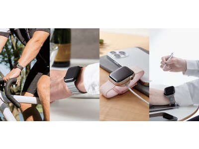 好みやシーンに合わせて選べる！ヴィーガンレザーやファブリック素材などの、Apple Watch専用バンドを新発売