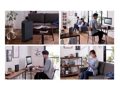 遠くの部屋でも、より高速な通信が可能に！家族みんなが接続してもストレスなく使用できるコンパクトなWi-Fi 6対応無線ルーターを新発売