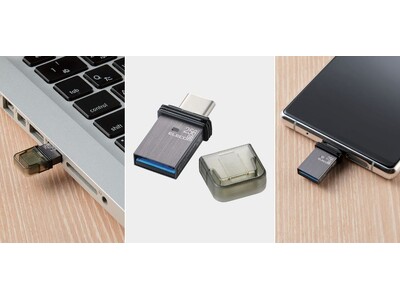 iPhone 15シリーズにも対応！USB-CコネクターとUSB-Aコネクターを搭載したコンパクトUSBメモリーの256GBモデルを新発売