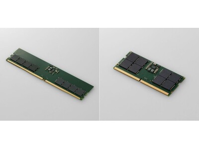 増設してパソコン作業を快適に！DDR5-5600/PC5-44800対応のデスクトップ用とノートパソコン用のメモリモジュール 4製品を新発売