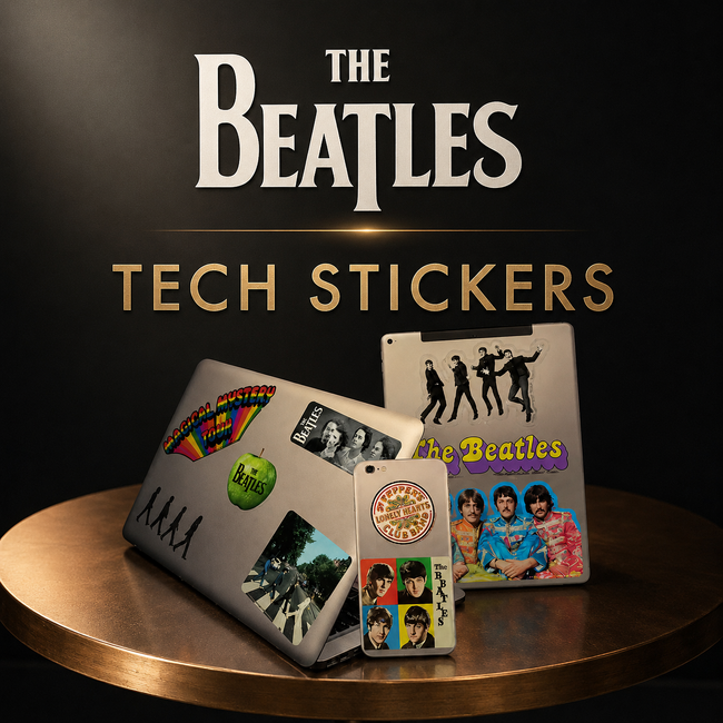 ビートルズ来日60周年記念、世界初のTHE BEATLES公式テックステッカー