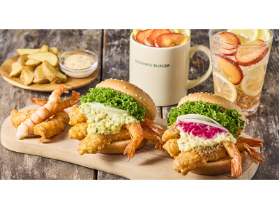 “神レベルのうまさ”と評されるブランド海老『神の海老』が、ついにバーガーに！贅沢3尾使用の限定メニューが新登場