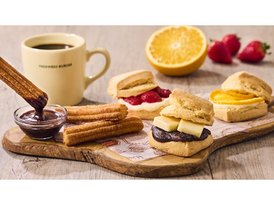 ＼あたたか×ひんやりの新体験／ひと口ごとに味わいが変化していくスコーンサンド。マンゴー×クリームチーズが登場！