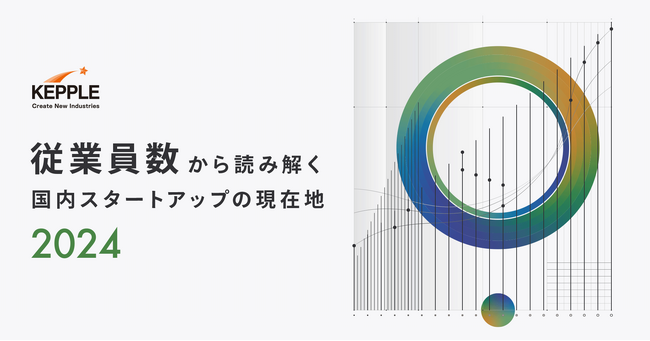 ケップル、スタートアップ動向レポート「従業員数から読み解く国内スタートアップの現在地2024」を公開