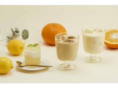 今が旬の甘夏みかんで爽やかな初夏の味わいを「甘夏カフェラテ/甘夏ミルク」が4月18日 発売