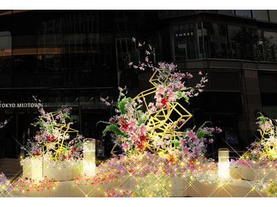 【東京ミッドタウン日比谷】本日開業から3周年！感謝を込めてお花の無料配布実施　3/26～4/18「HIBIYA BLOSSOM 2021」お花に癒される3weeks開催中！