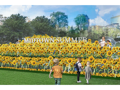 【東京ミッドタウン】カラフルな日本の夏景色が東京ミッドタウンに勢ぞろい 「MIDTOWN SUMMER ...