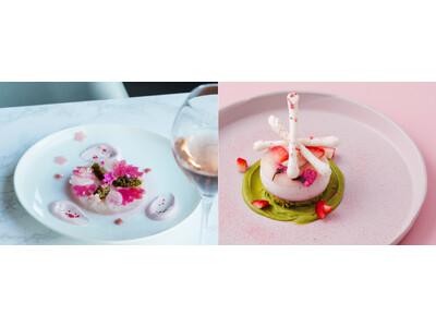 【東京ミッドタウン】桜舞う東京ミッドタウンに、春を感じるグルメが勢ぞろい！「Spring Gourmet」本日からスタート