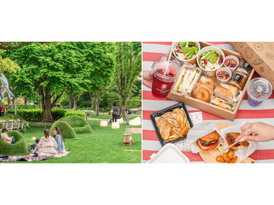 【東京ミッドタウン】MIDTOWN OPEN THE PARK 2026 が本日スタート　新緑のもと手軽にごちそうを楽しむ「SUNNY PICNIC」