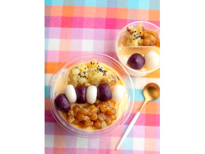 成城石井トップパティシエ考案の人気アジアンスイーツ「成城石井自家製 モーモーチャーチャー」のトッピング3倍のビッグサイズが新発売！その名も「成城石井自家製 モーモーモーチャーチャーチャー」！